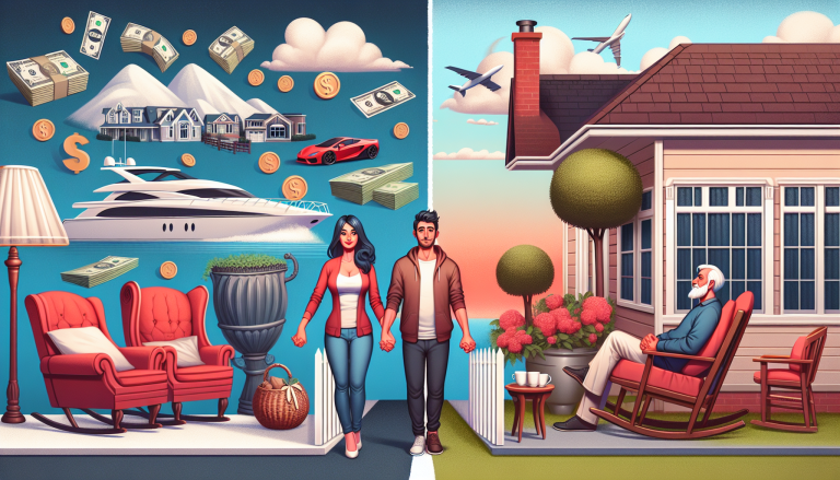 은퇴 후 사랑과 돈 사이에서  
– 자산 격차를 마주한 연인의 현실 고민 –