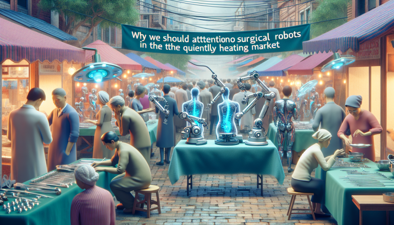 조용히 뜨거워지는 시장, 수술 로봇에 주목해야 하는 이유